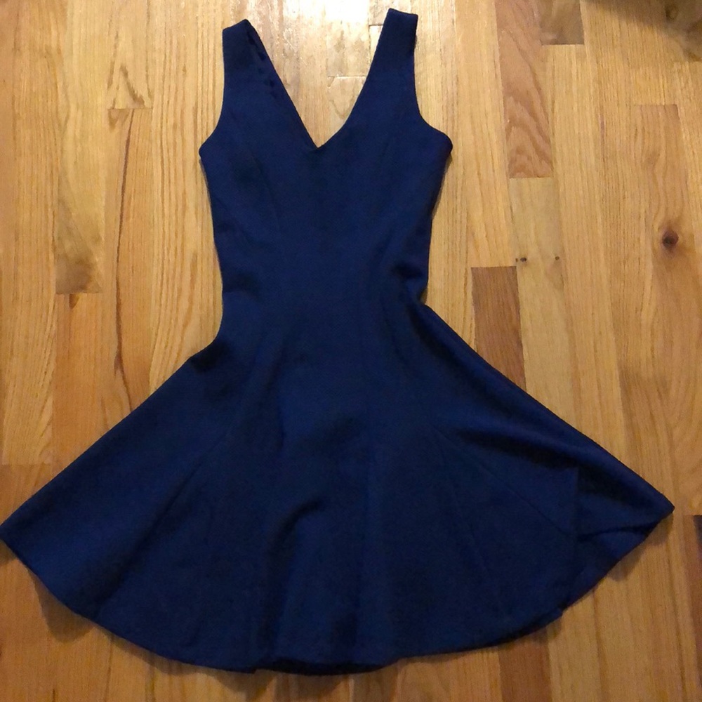 Blue dress